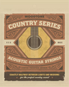 Woodtone Country Series / Acoustic Guitar Strings